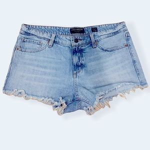 Lucky Brand Distressed Cut Off Denim Shorts